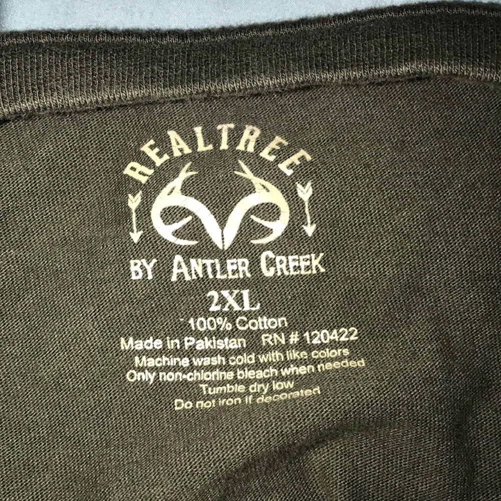 Real tree men’s 2XL long sleeve shirt